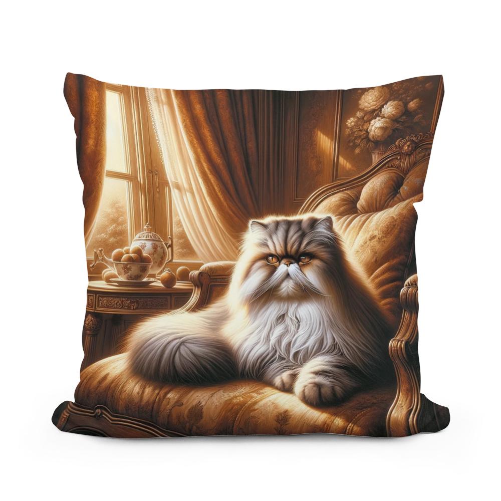 Persian Elegance Cotton Cushion