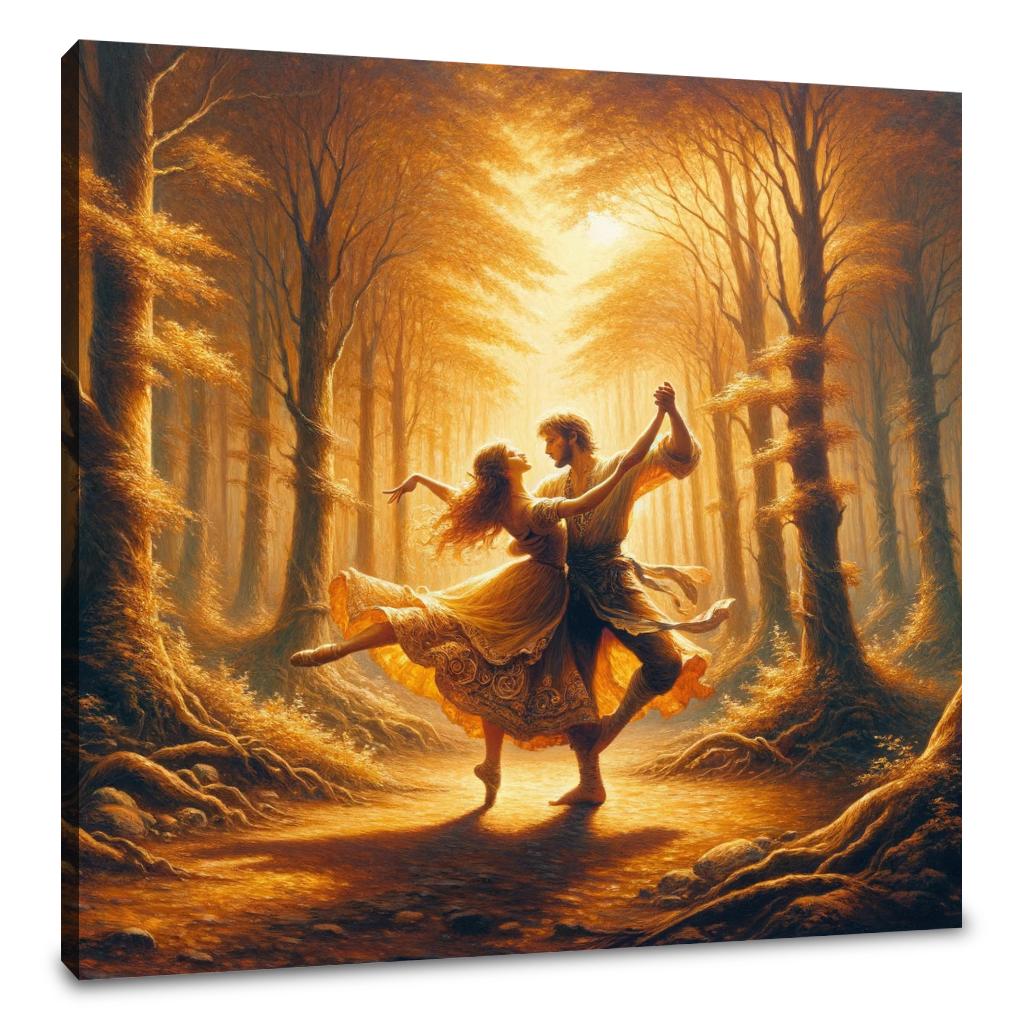 Enchanted Forest Waltz Canvas