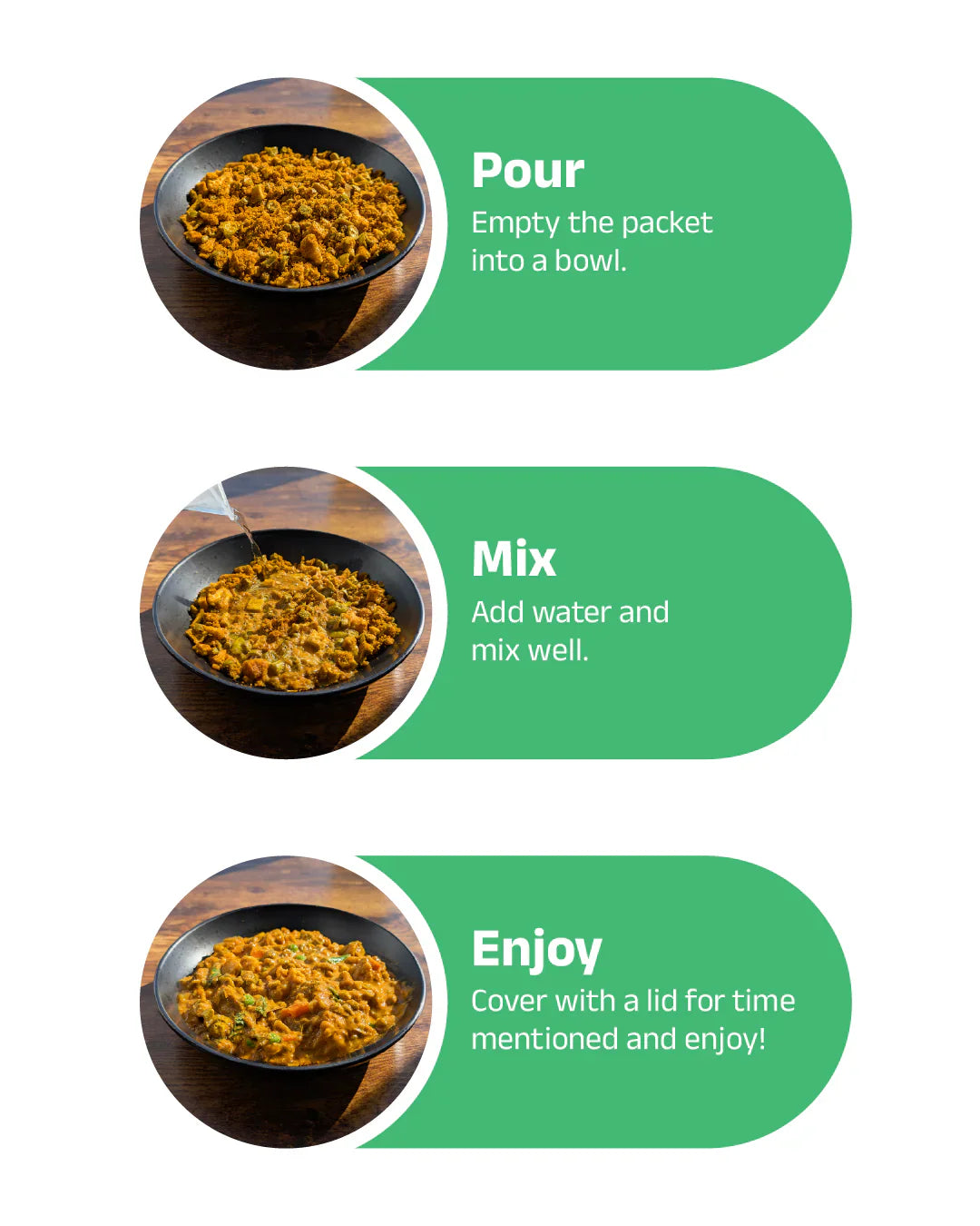 5 Minutes To Delhi- Aloo Matar Camping Meal (Vegan)