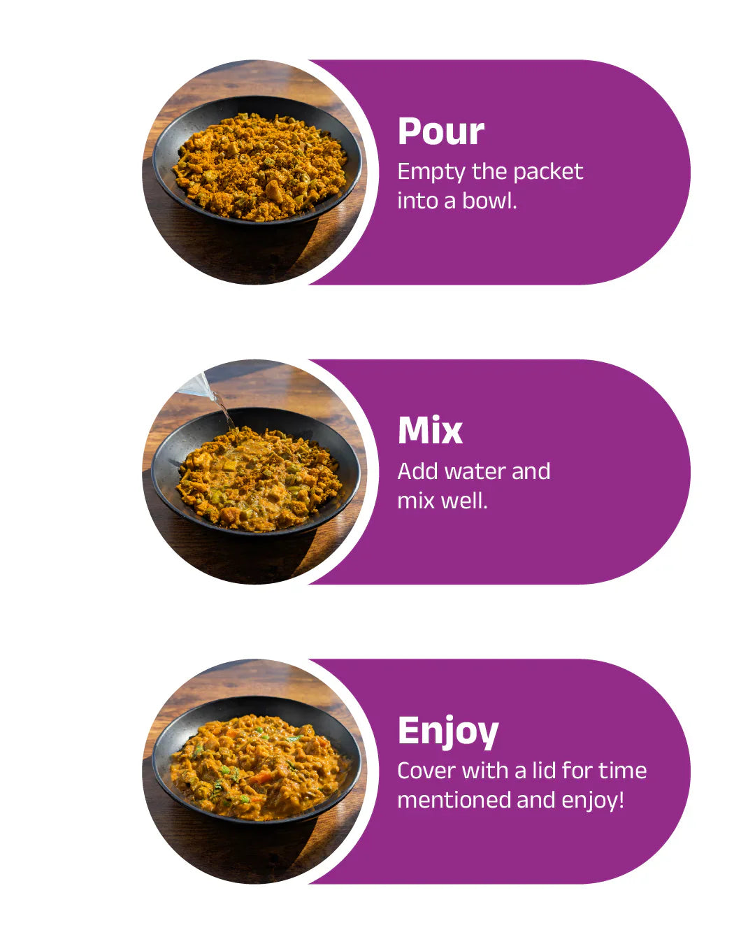 5 Minutes To Delhi Rajma Camping Meal (Vegan)