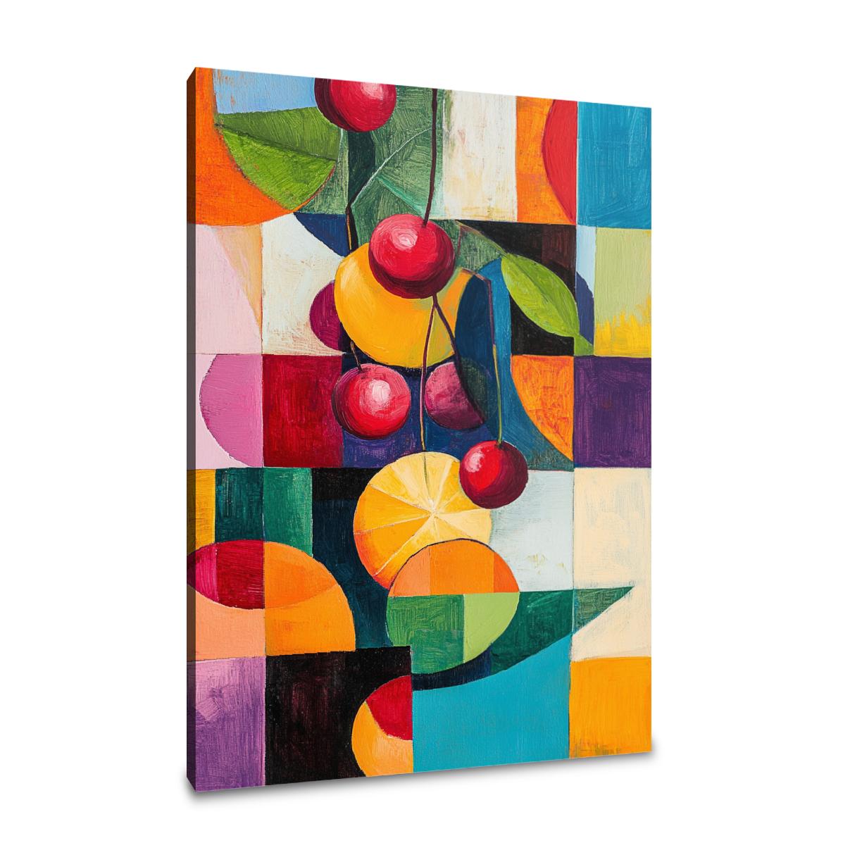 Fruity Geometry Canvas