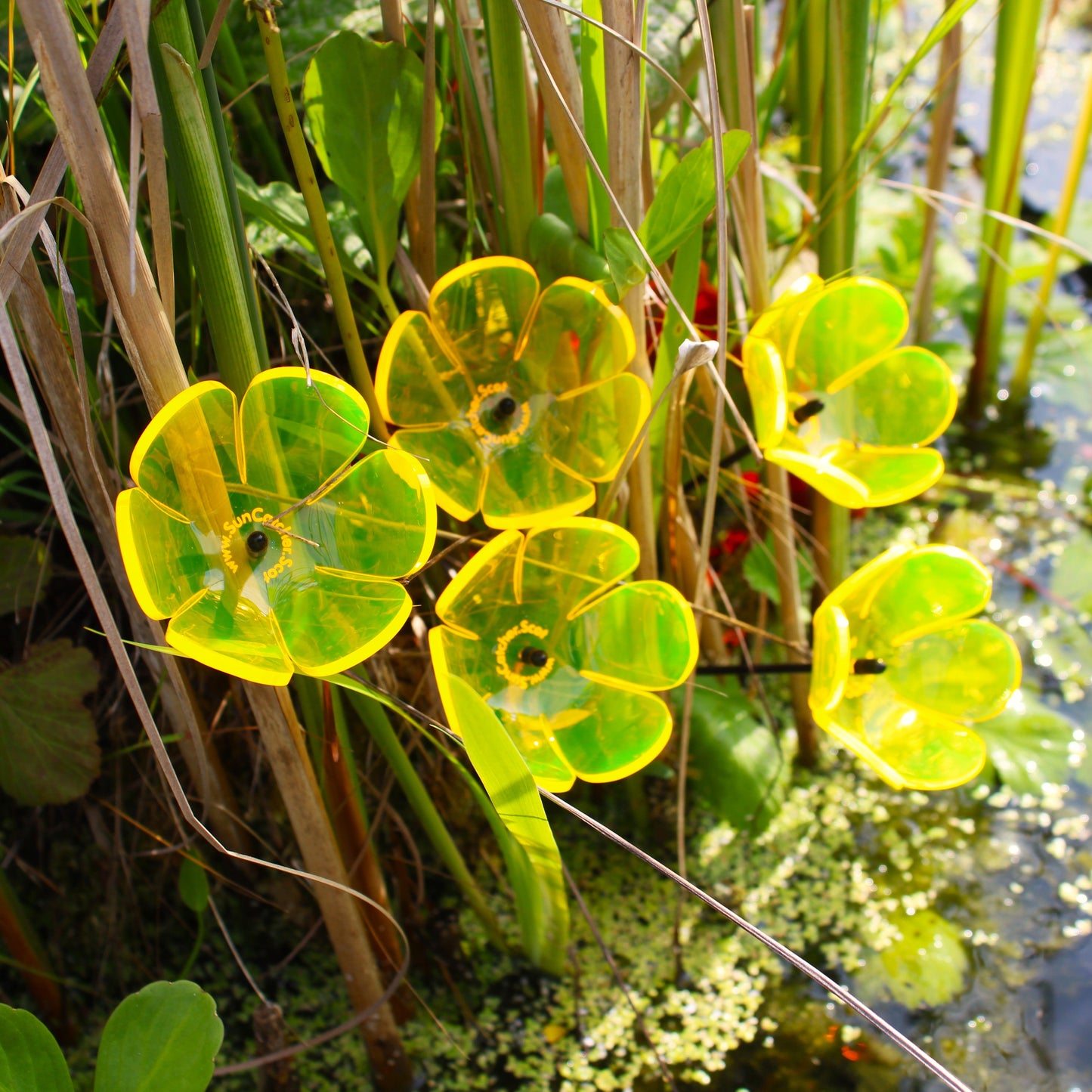 Small SunCatcher Garden Décor Ornament Set of 5 'Tulip'