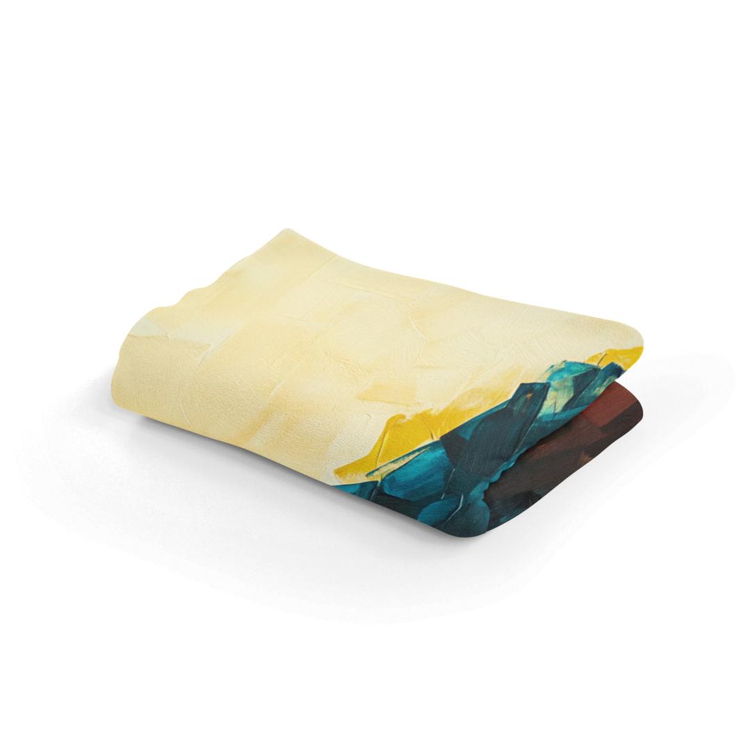 Geometric Silhouette Blanket