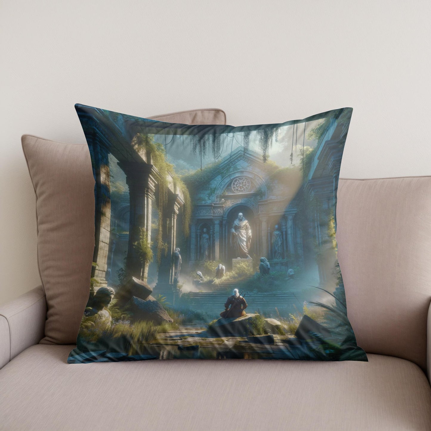 Mystic Realms Echo Cotton Cushion