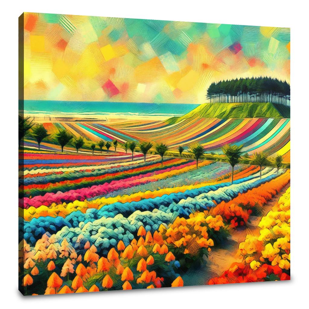Seaside Bloom Canvas