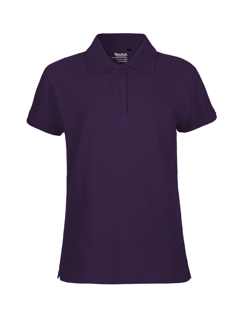 Fairtrade Organic Polo Shirt: Womens