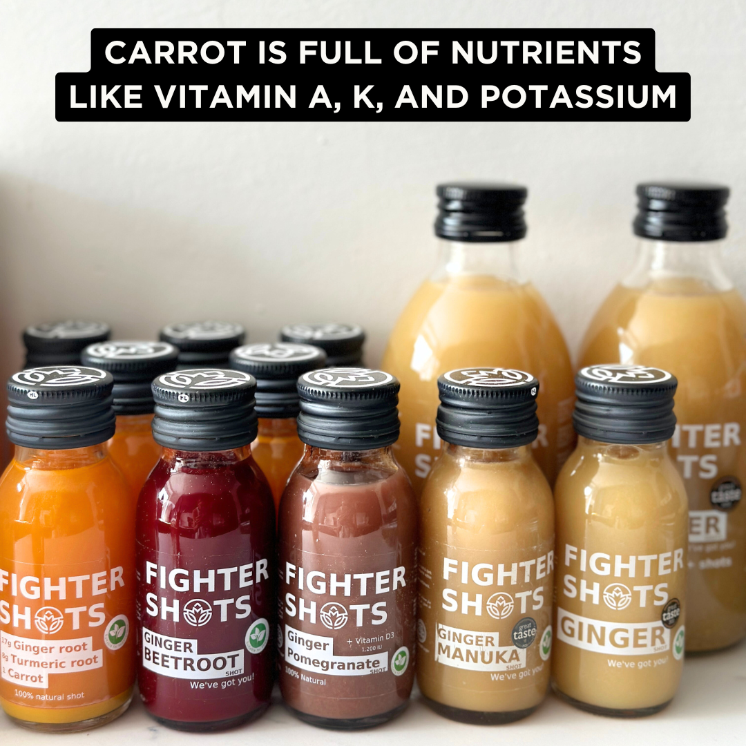 Carrot + Ginger + Turmeric Shot