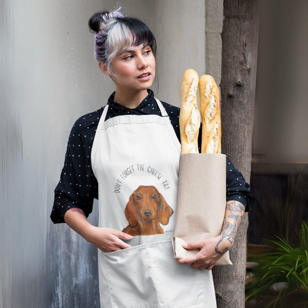 Dachshund Chef Patrol – Cheese Tax Enforcer!