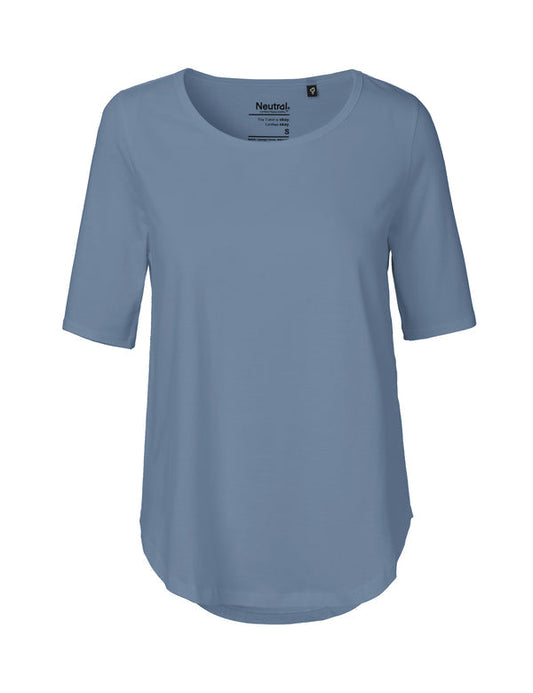 Fairtrade Organic Half Sleeve T-shirt: Womens