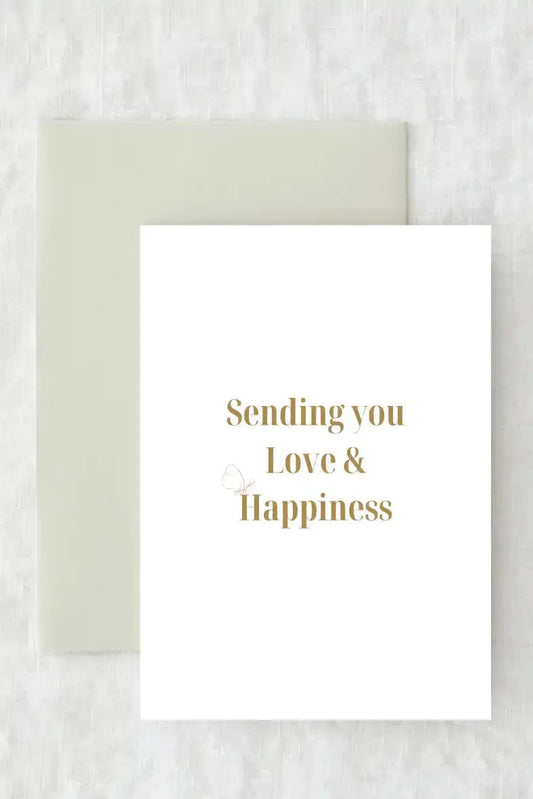 Sending You Love & Happiness - Gift Card