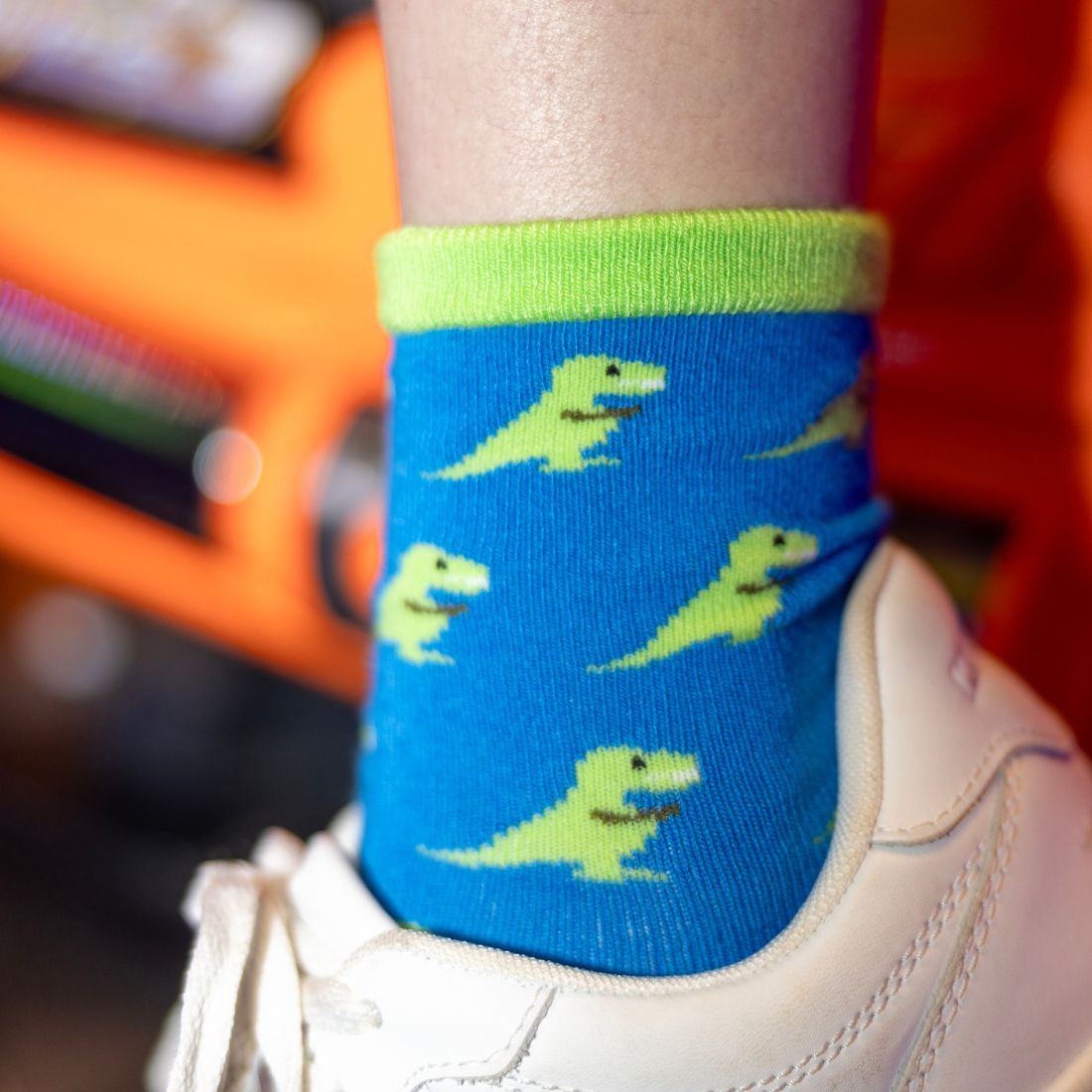 T-Rex Matching Bamboo Socks (Adult & Child)