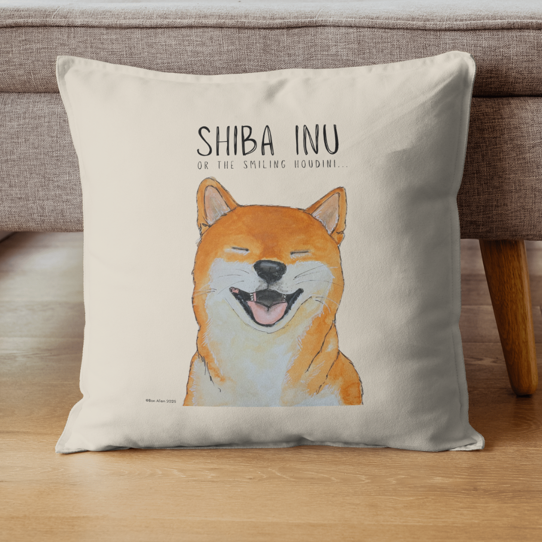 Shiba Inu Throw Pillow Cover