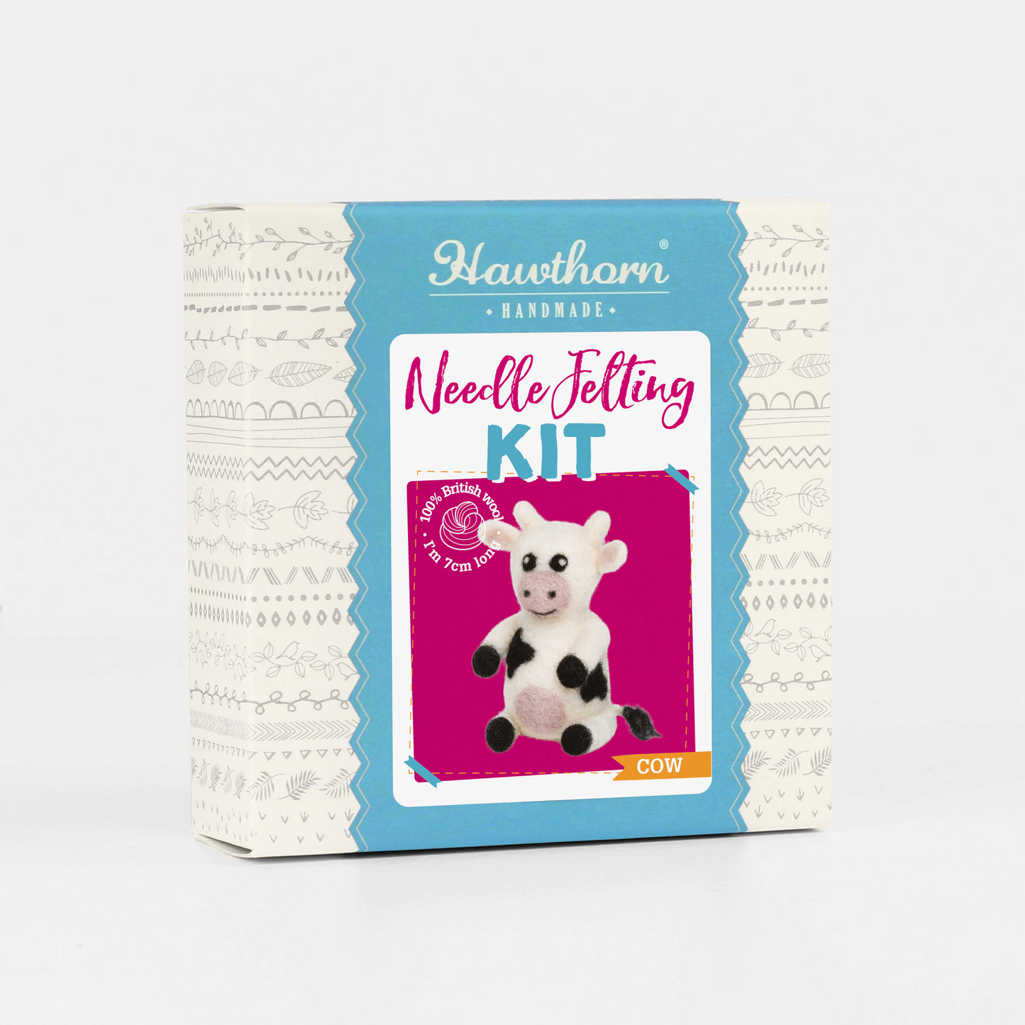 Cow Needle Felting Kit for Beginners