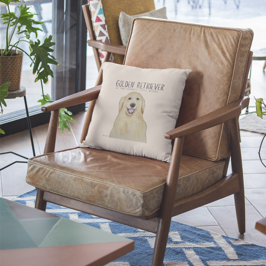 Golden Retriever Cushion – Because Your Couch Needs More Fur!