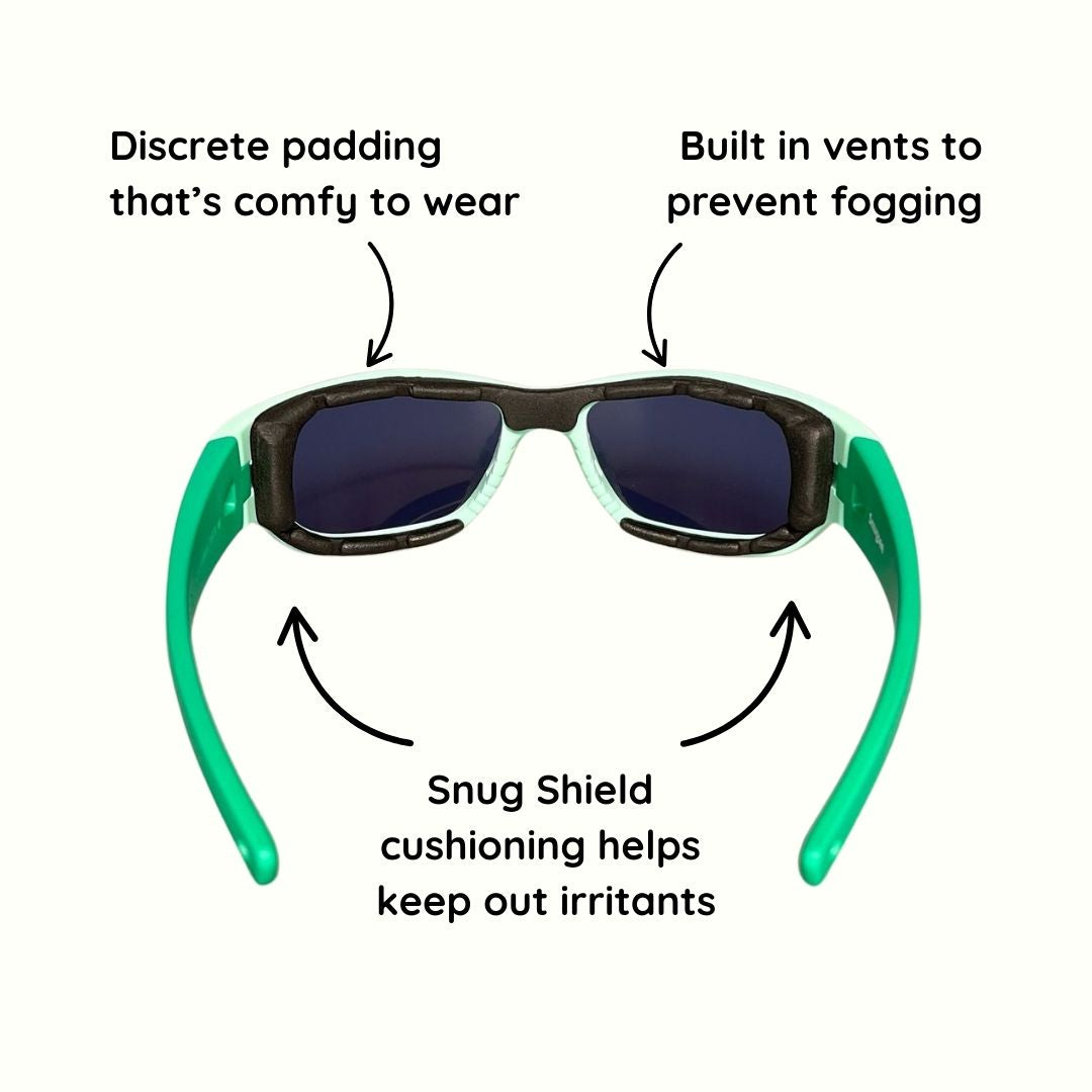 Forest Green Toddler Sunglasses | Signature Lens | Snug Fit | 1-2 Years