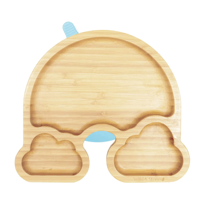 Baby Bamboo Weaning Suction Plate