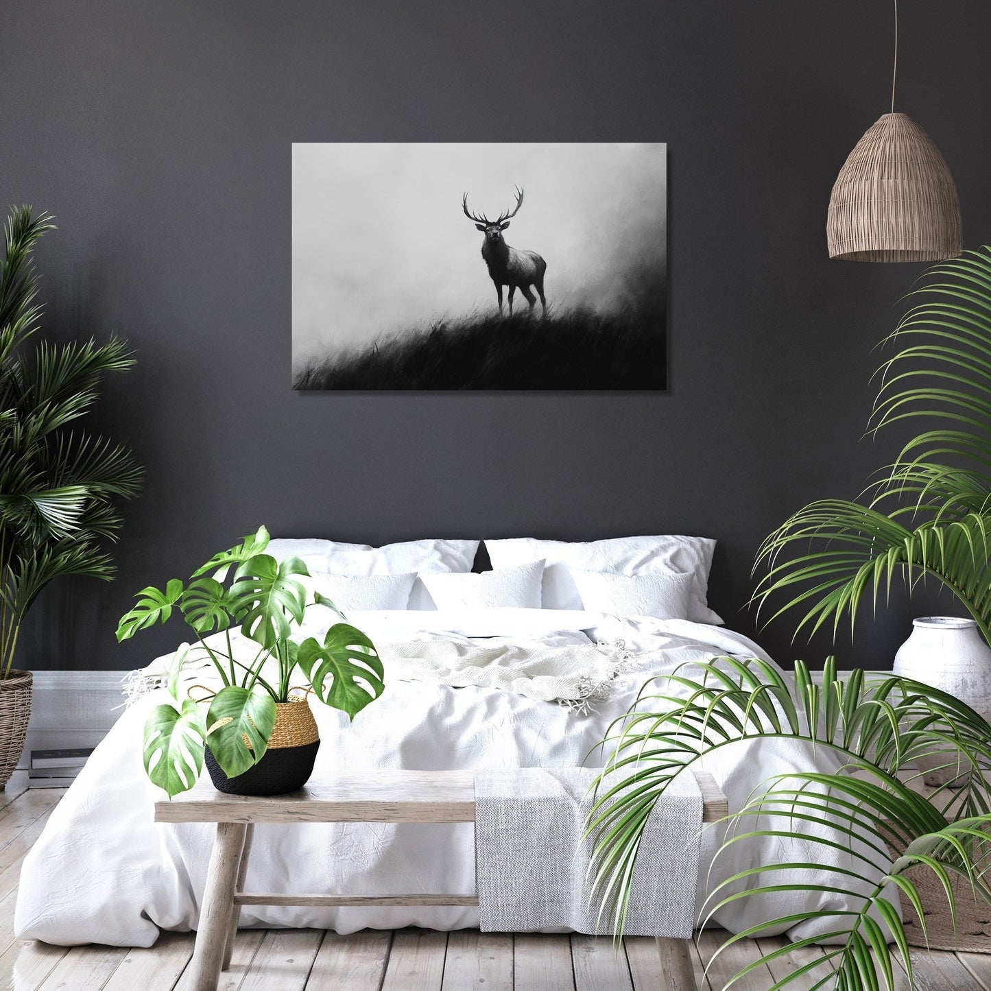 Ethereal Stag Canvas