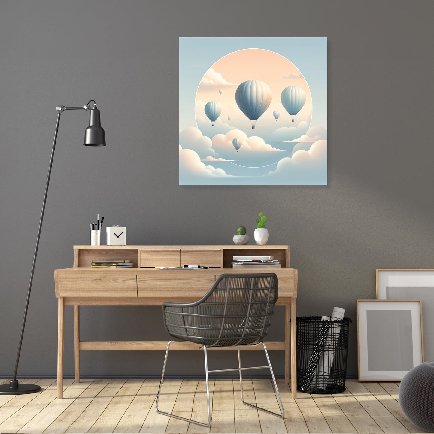 Pastel Ascent Canvas