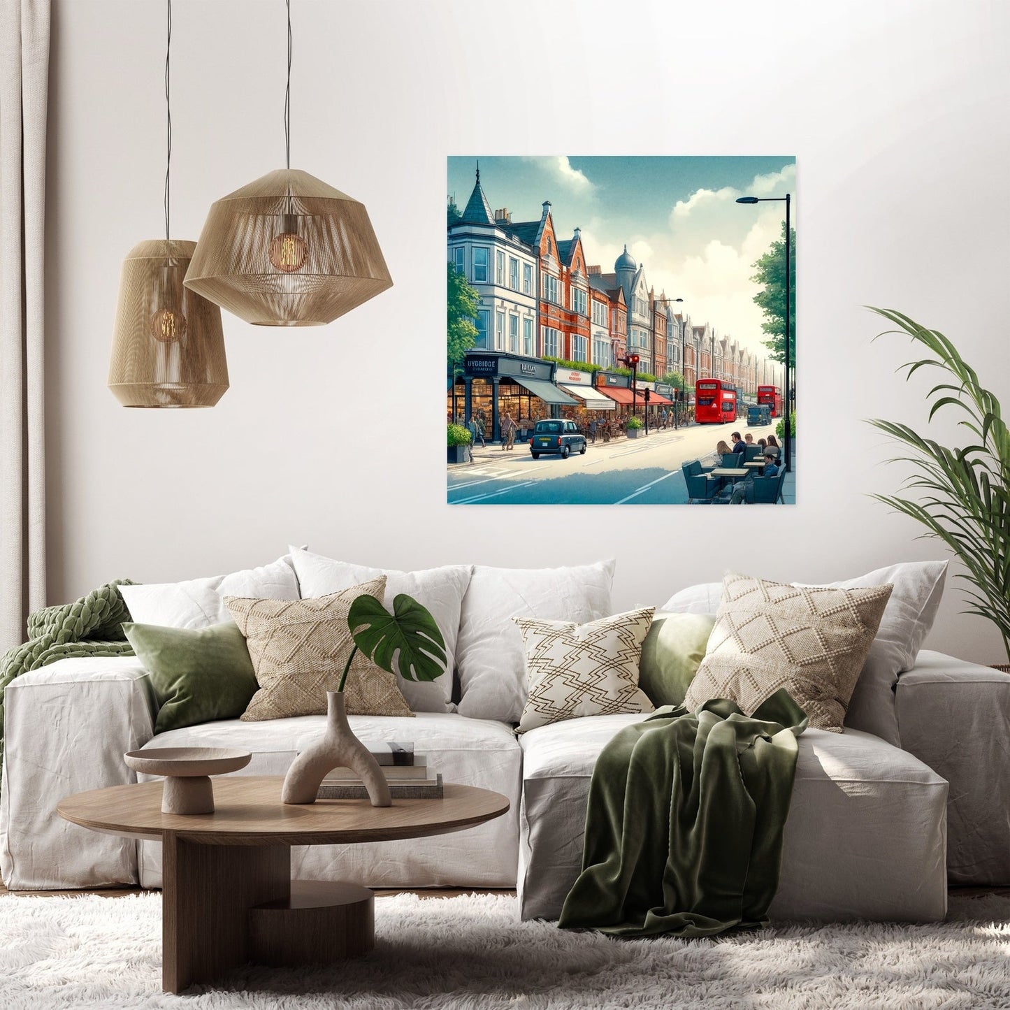Uxbridge Road Ealing Canvas