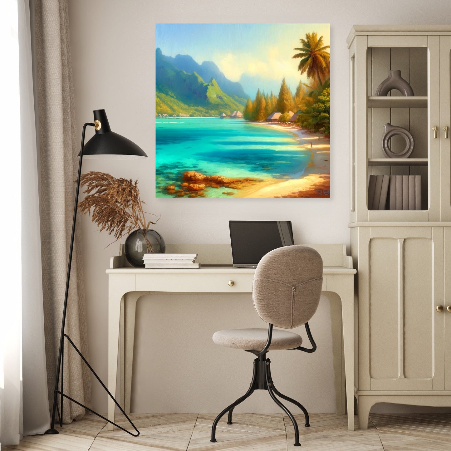 Bora Bora Serenity Canvas