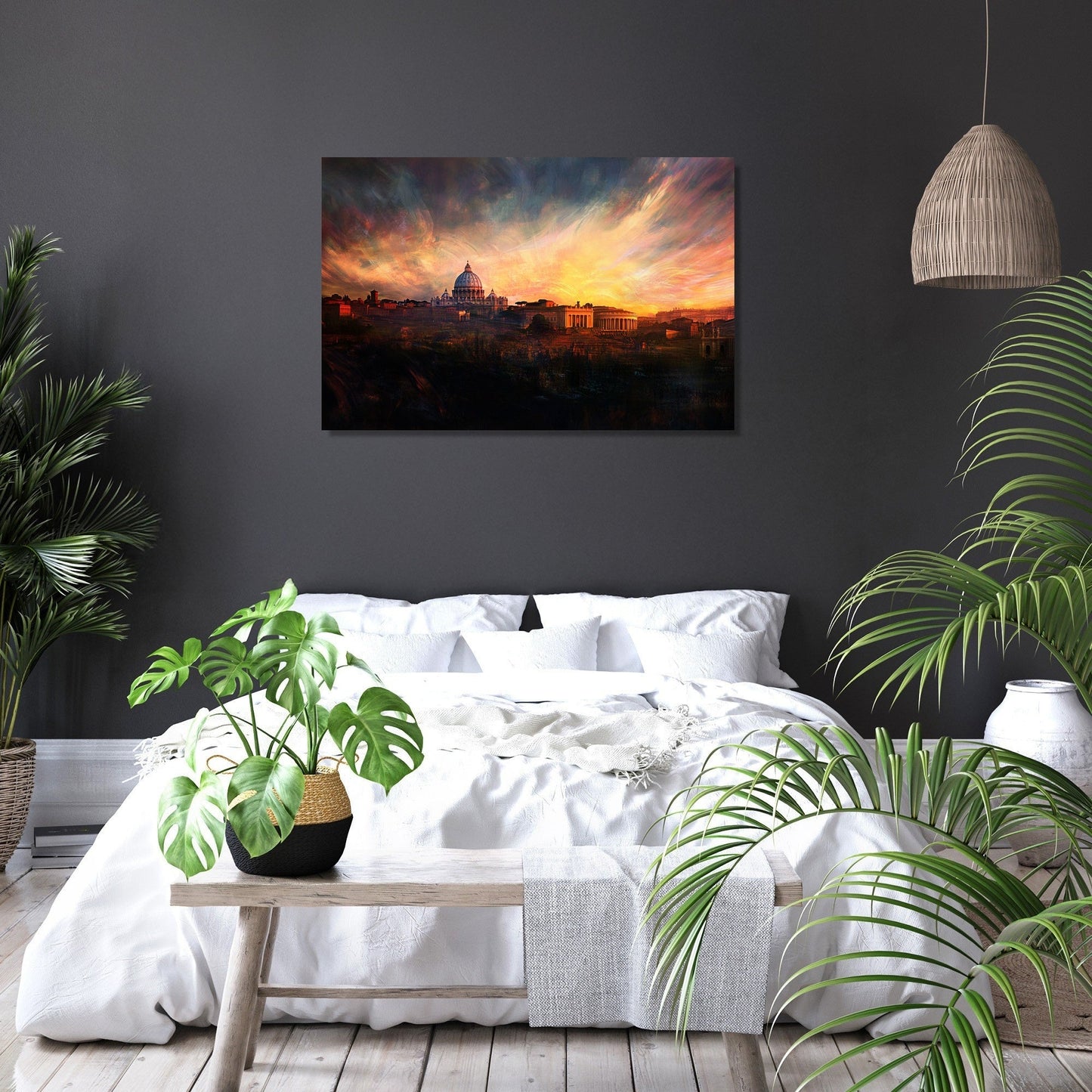 Vatican Sunrise Canvas