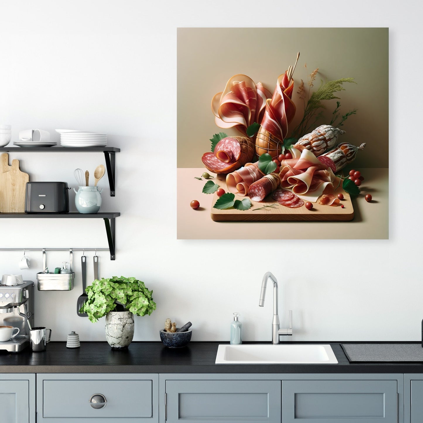Charcuterie Chic Canvas