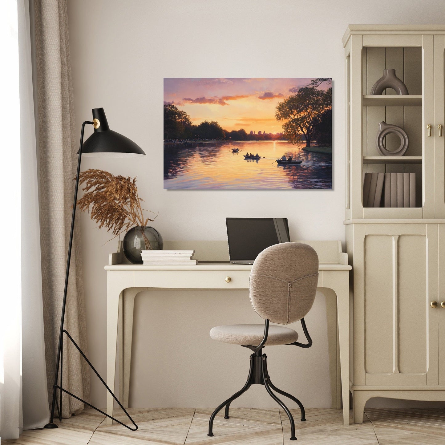 Sunset Serpentine Canvas
