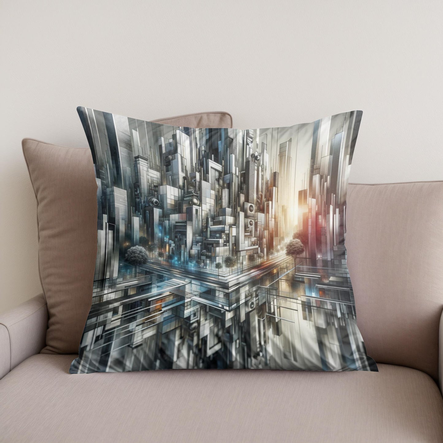 Metropolitan Mosaic Cotton Cushion