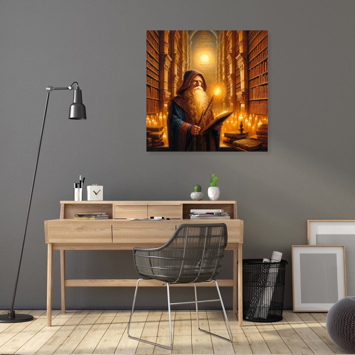 Scholarly Magic Library Canvas