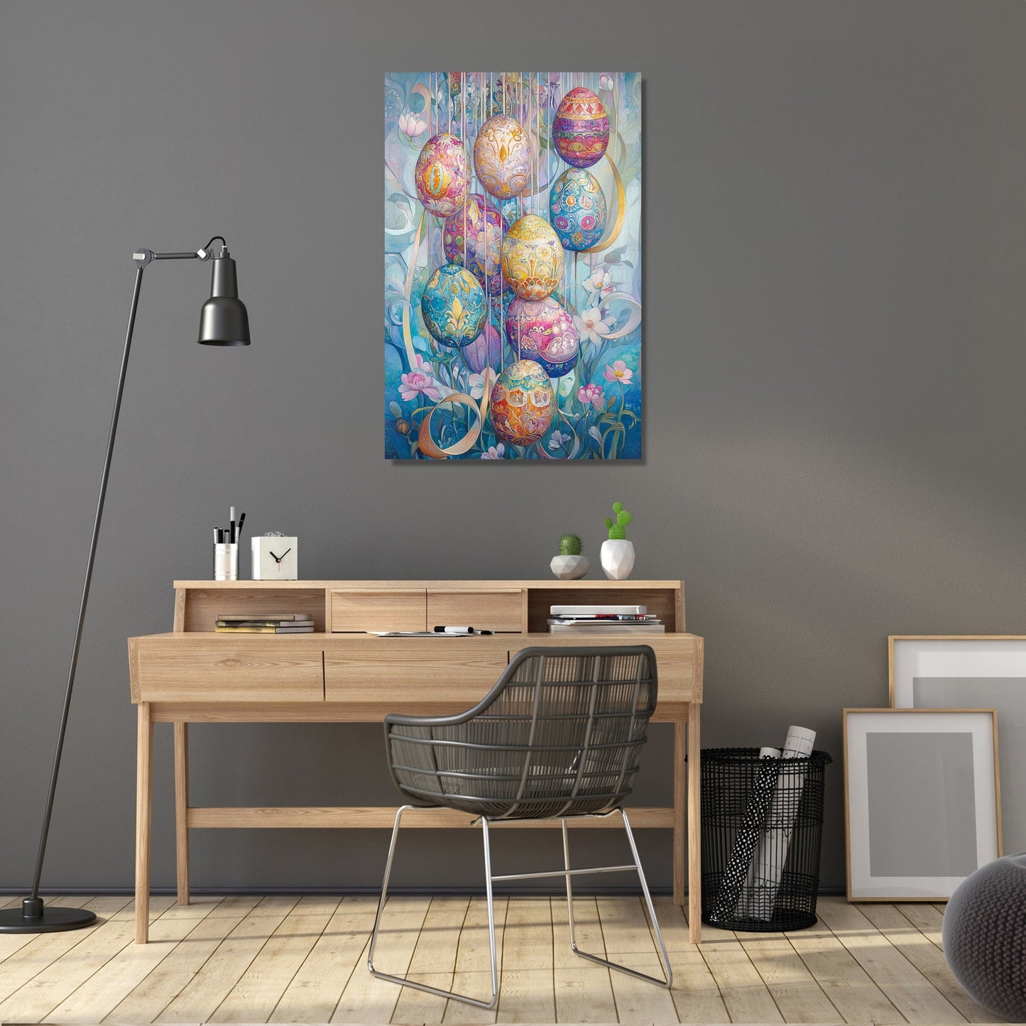 Cascading Easter Egg Canvas