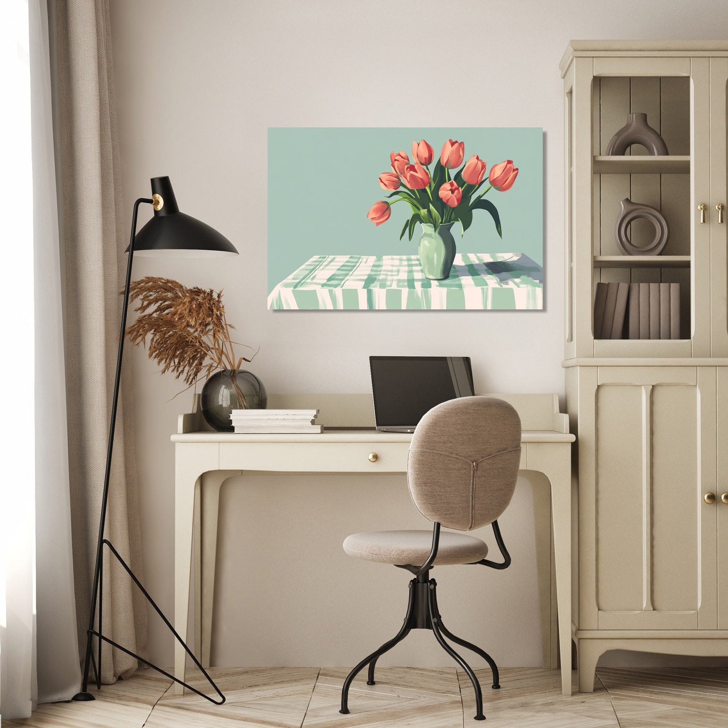 Tulip Vase Canvas