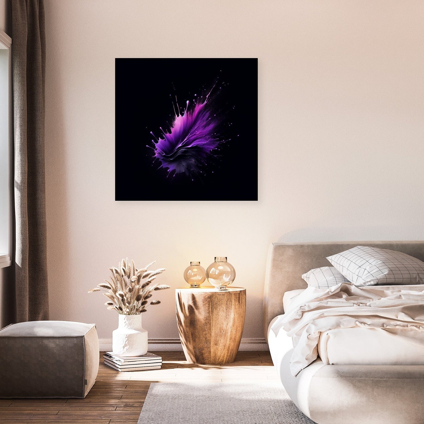 Purple Mystery Canvas