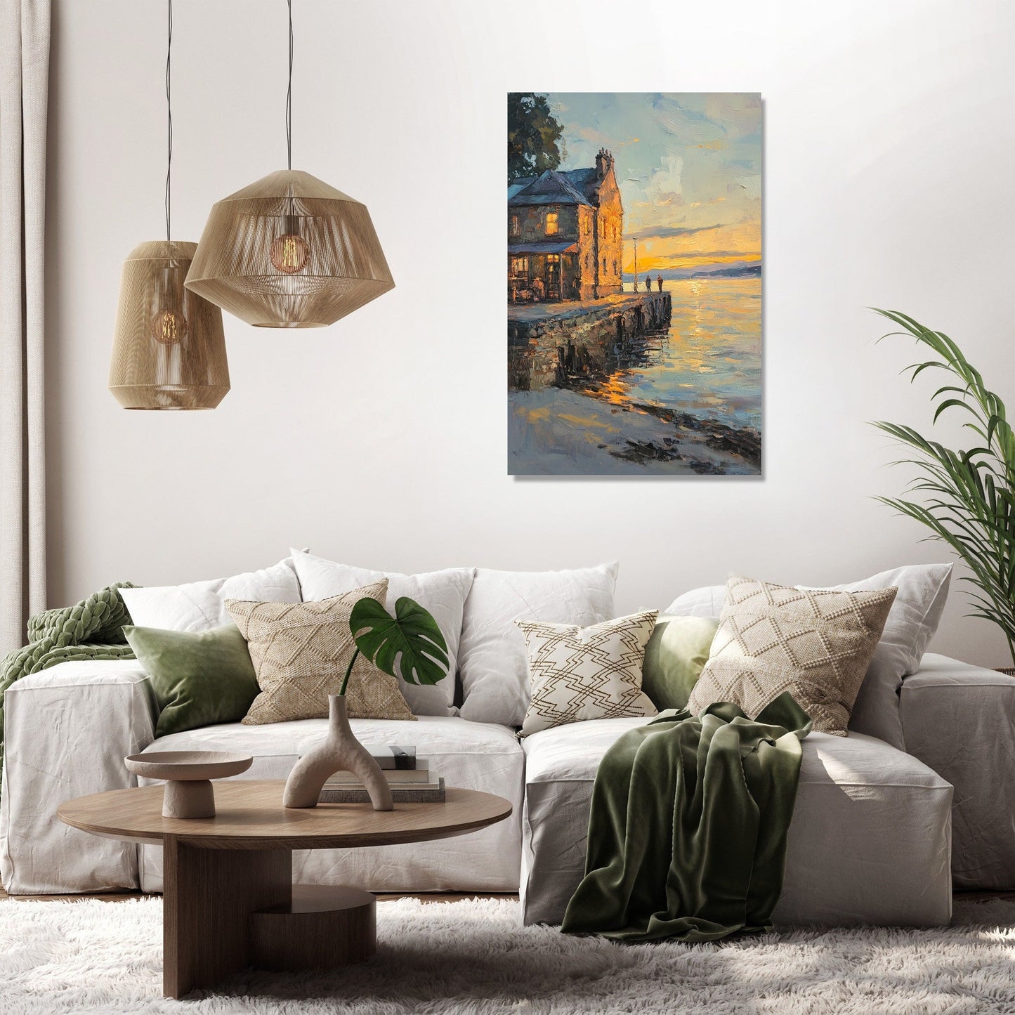 Broughty Ferry Twilight Canvas