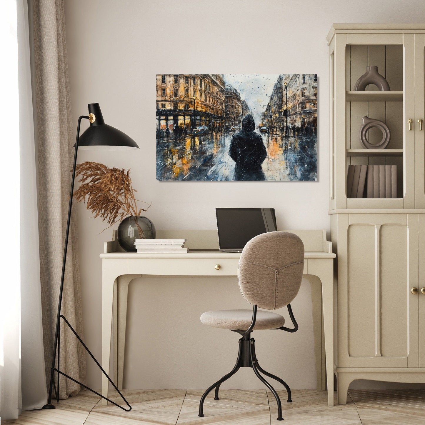 Shadowed Pursuit Canvas