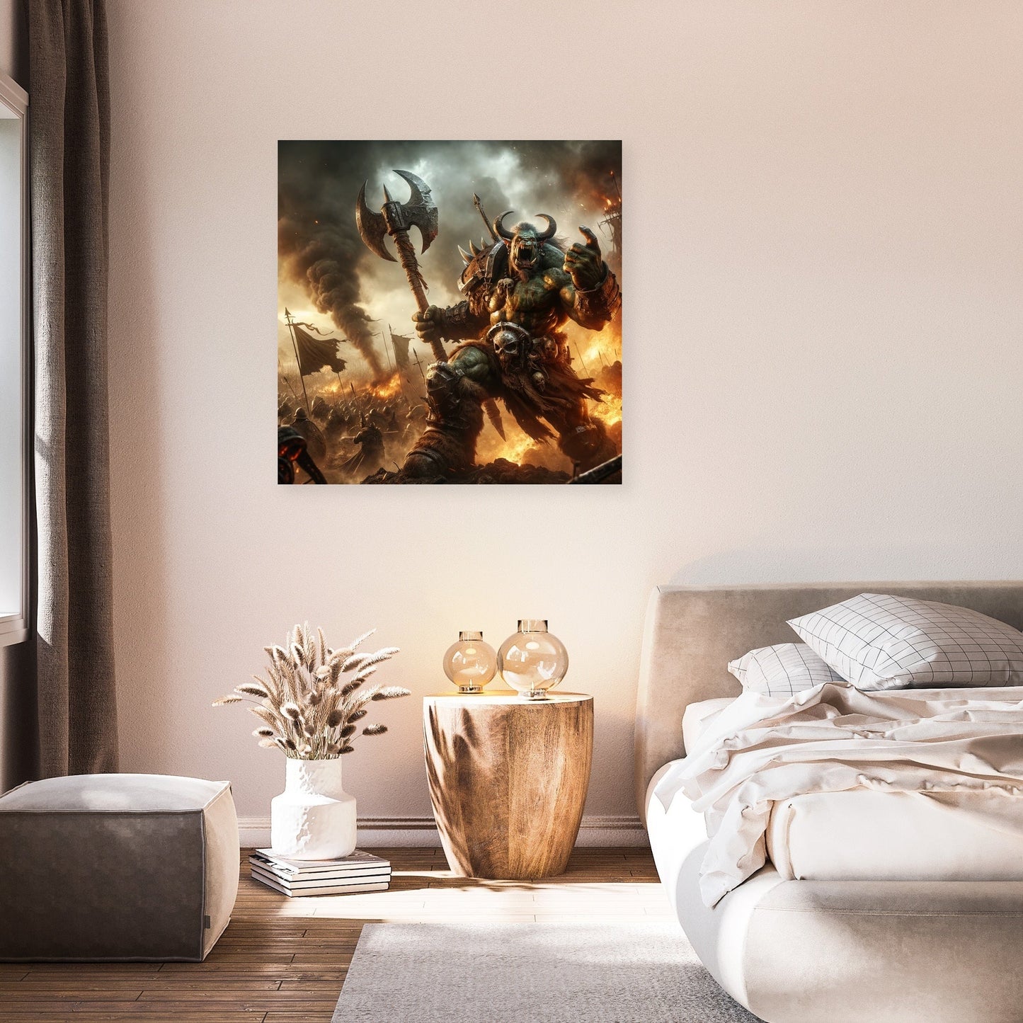 Orc War Cry Canvas
