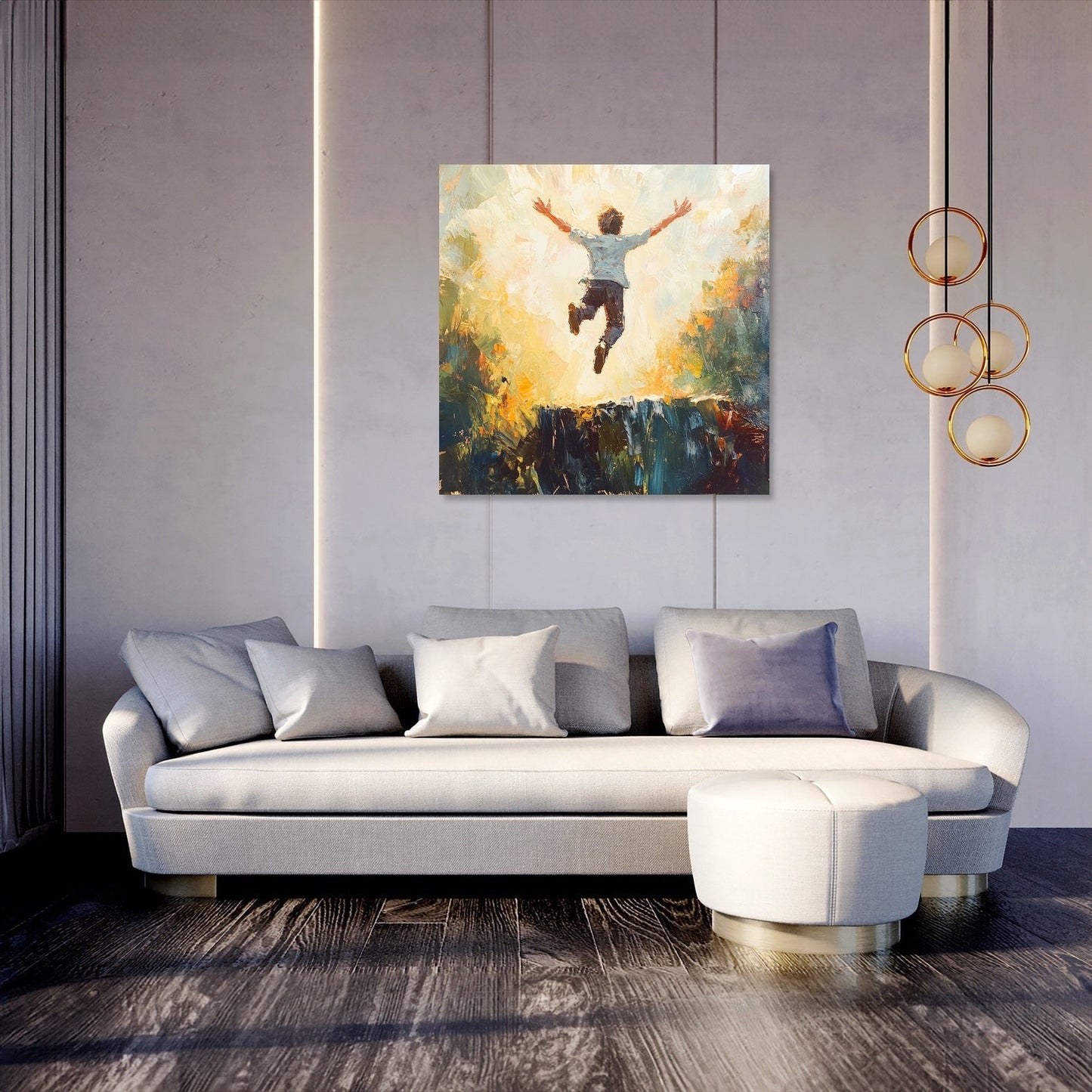 Leap of Triumph Canvas