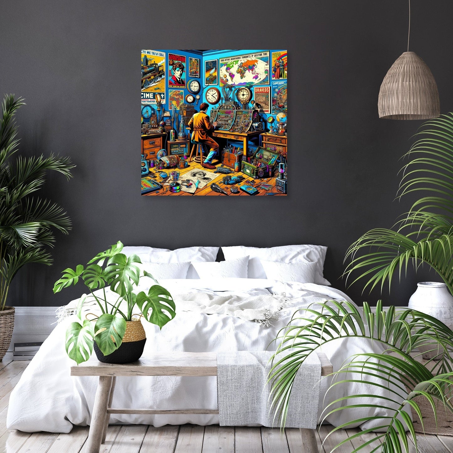 Temporal Tapestry Canvas