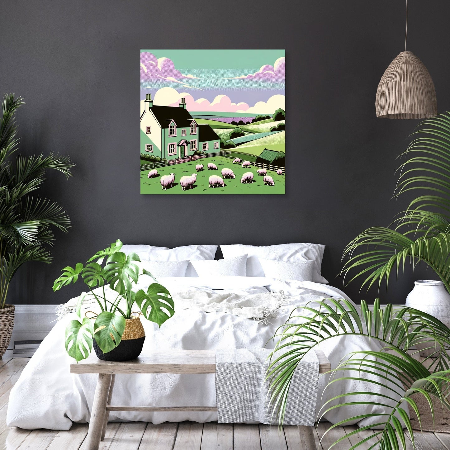 Farmhouse Tranquility Canvas