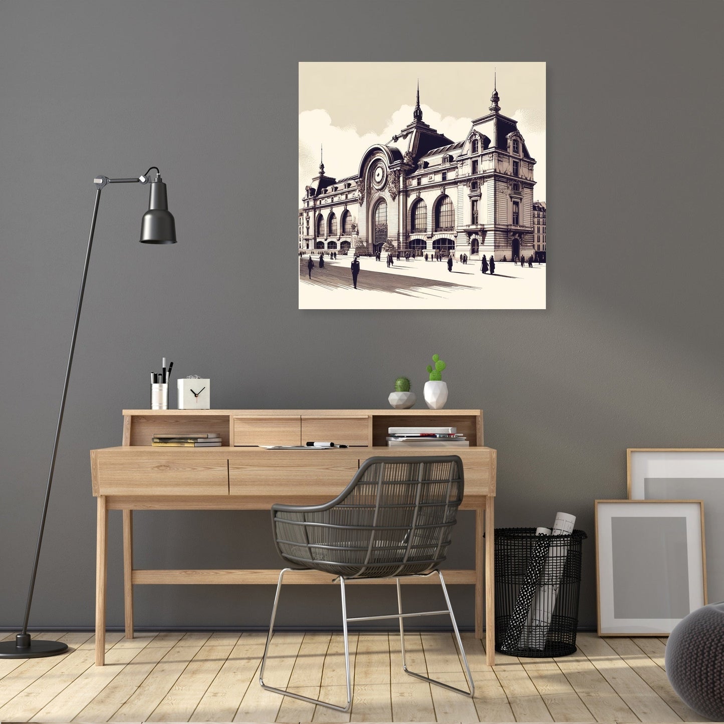 Timelessness of Paris Musée d'Orsay Canvas