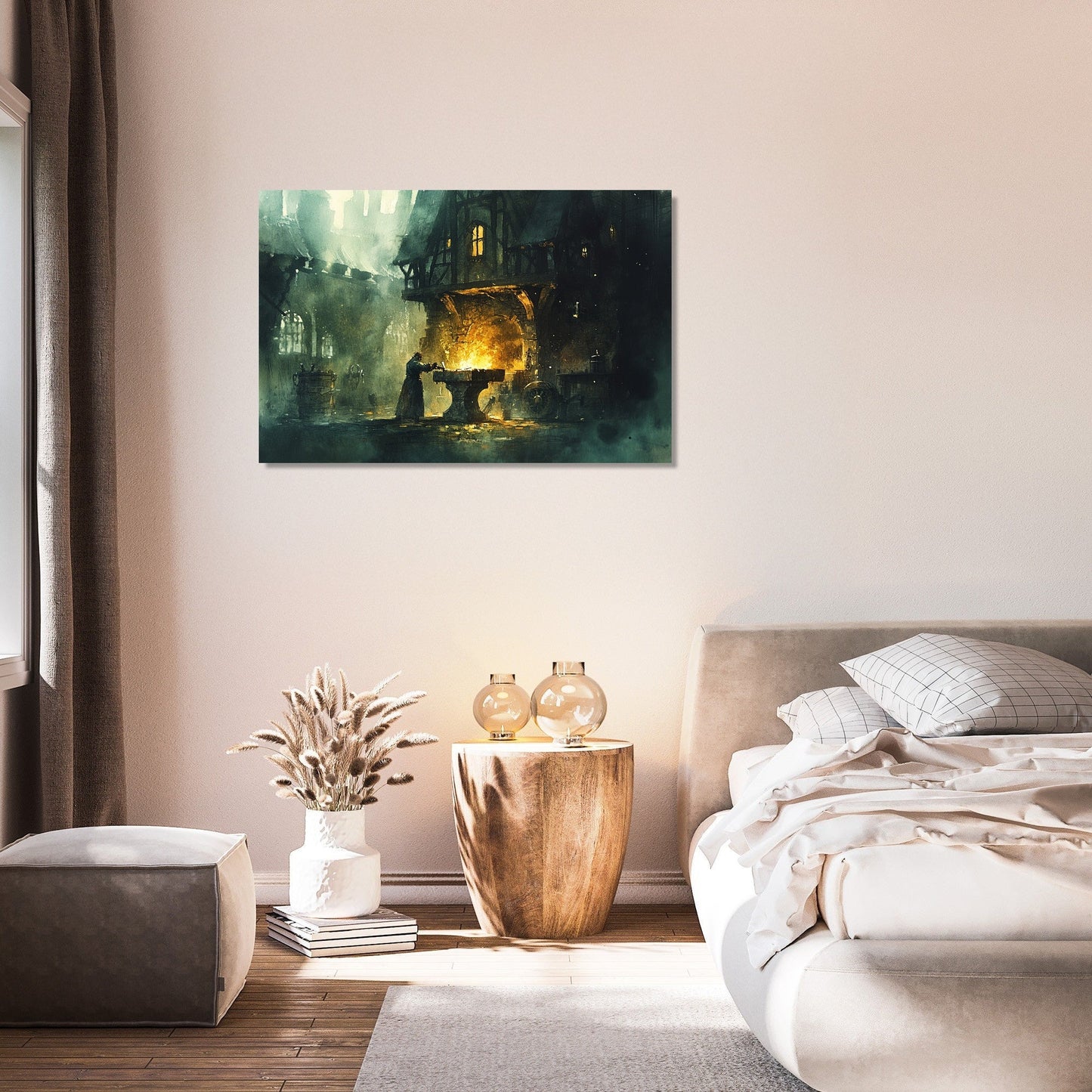 Legendary Swordsmith Forge Canvas