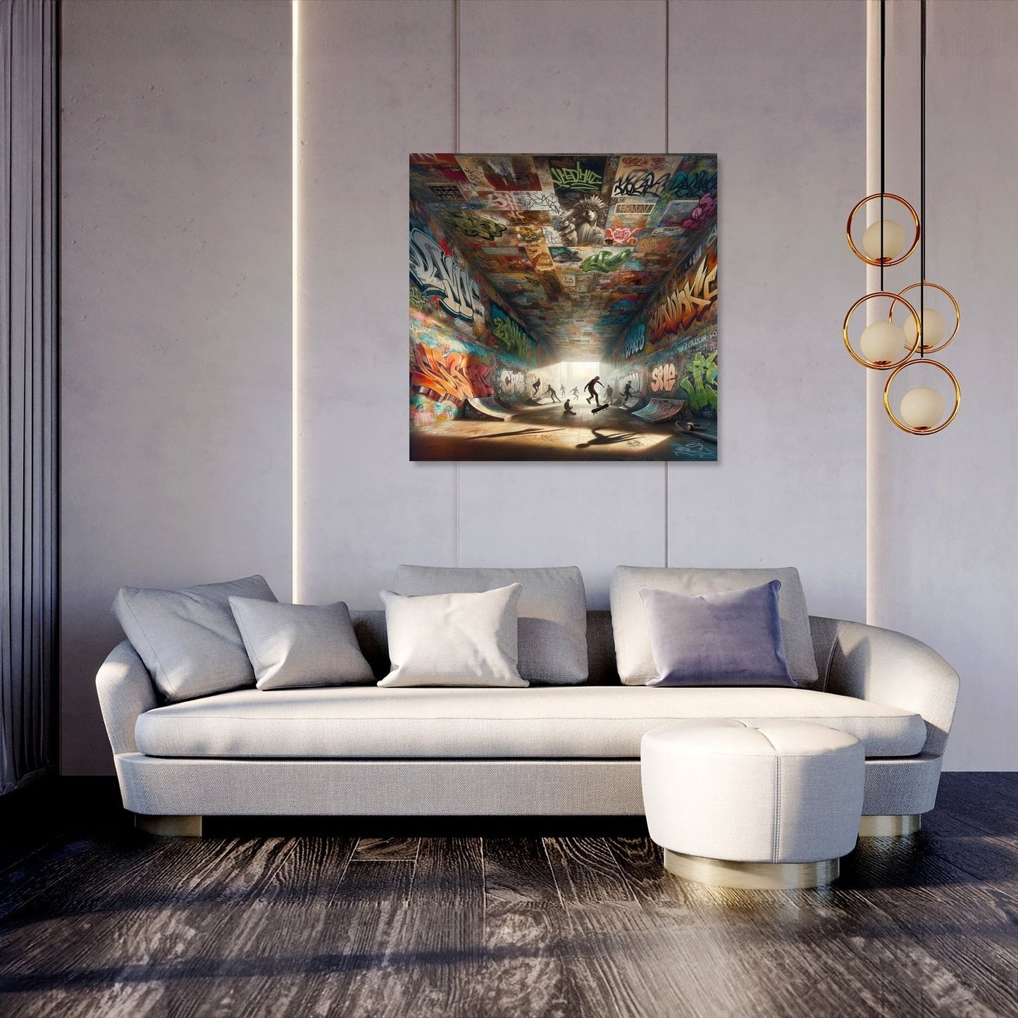 Underpass Artistry Canvas