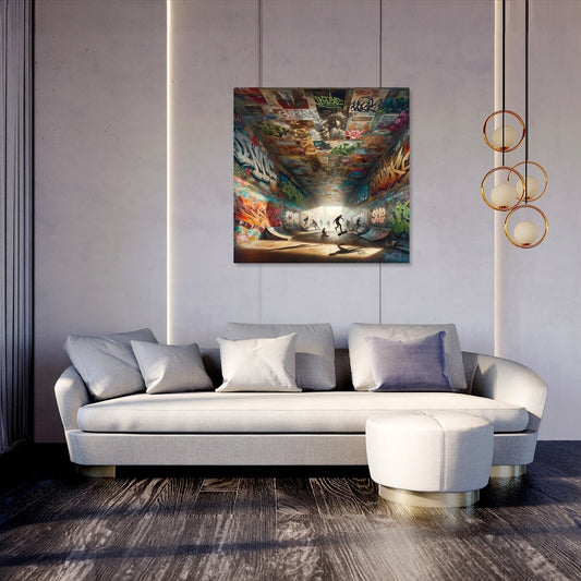 Underpass Artistry Canvas