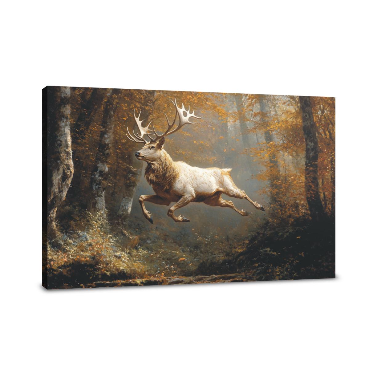 Leaping Stag Harmony Canvas