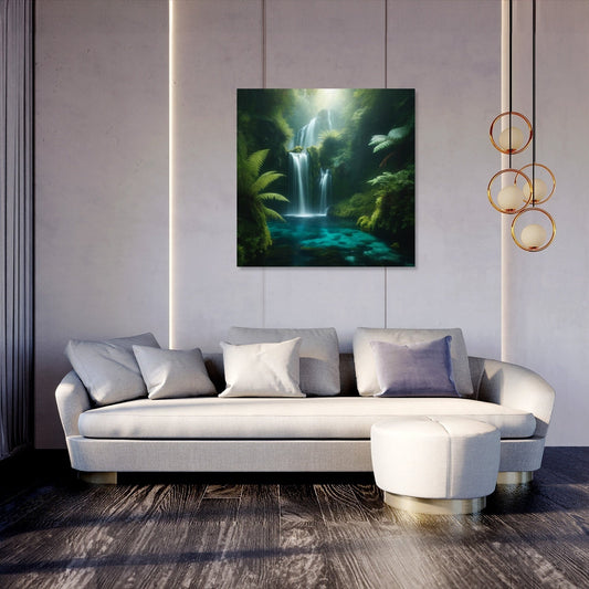 Hidden Waterfall Canvas