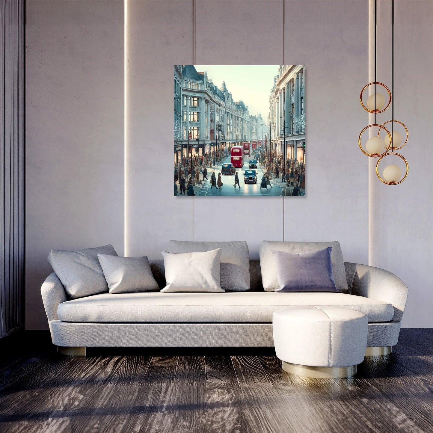 Oxford Street London Canvas