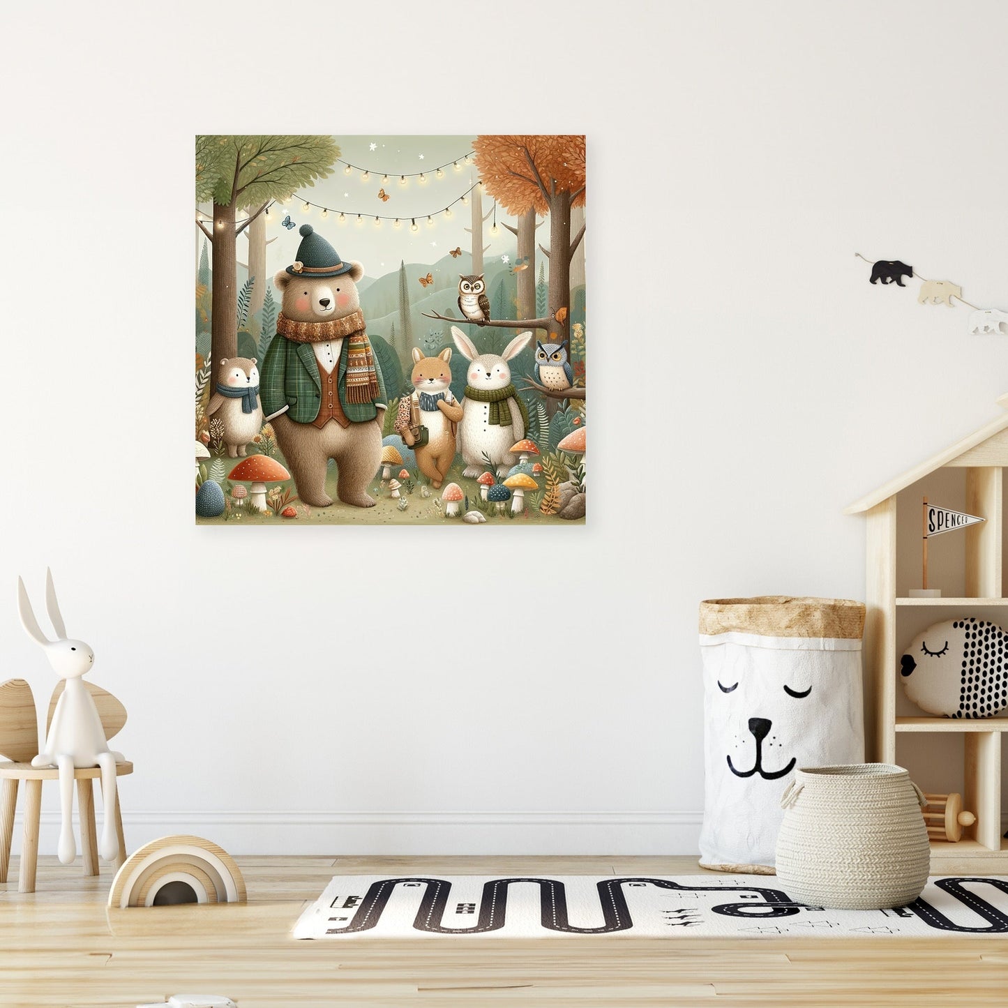 Enchanted Woods Canvas