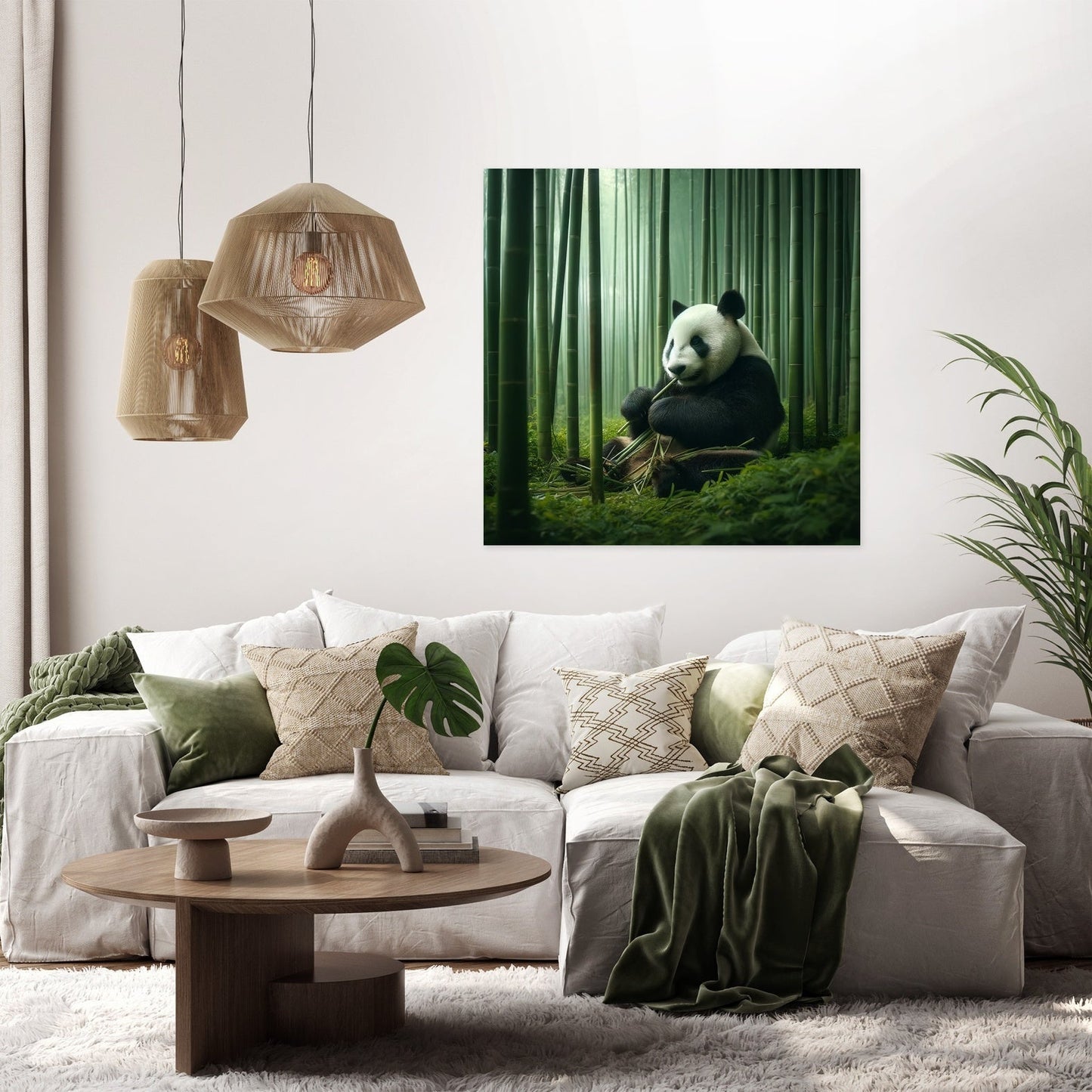 Panda Serenity Canvas