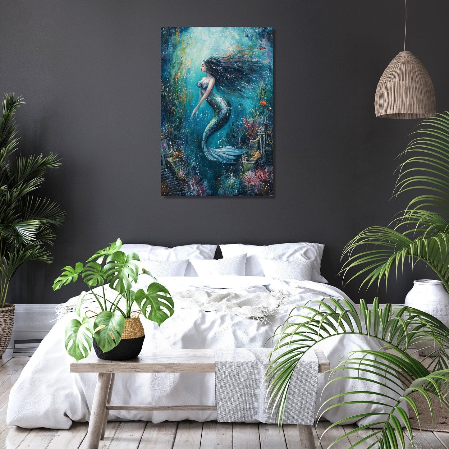 Mystical Mermaids Canvas