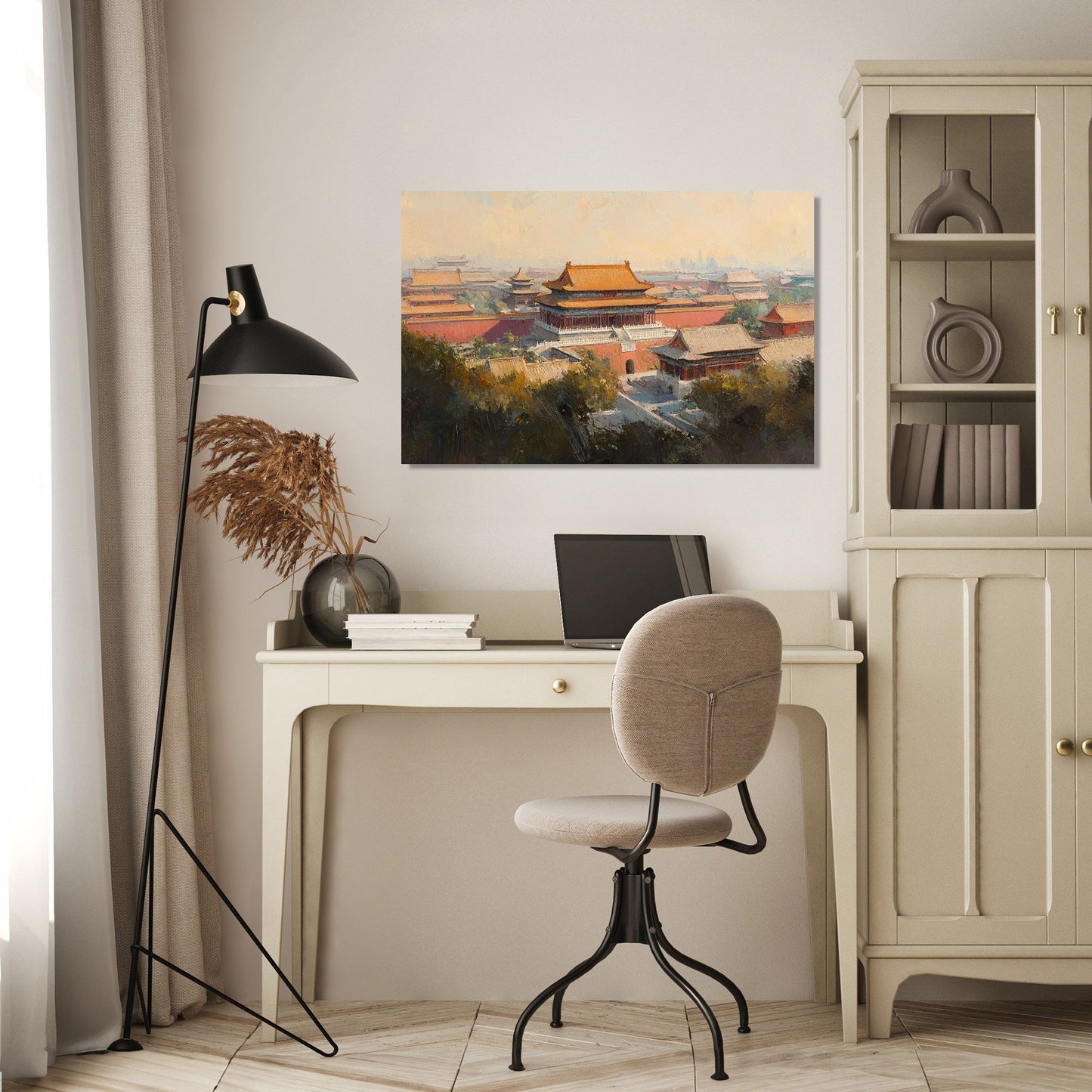 Forbidden City Illumination Canvas
