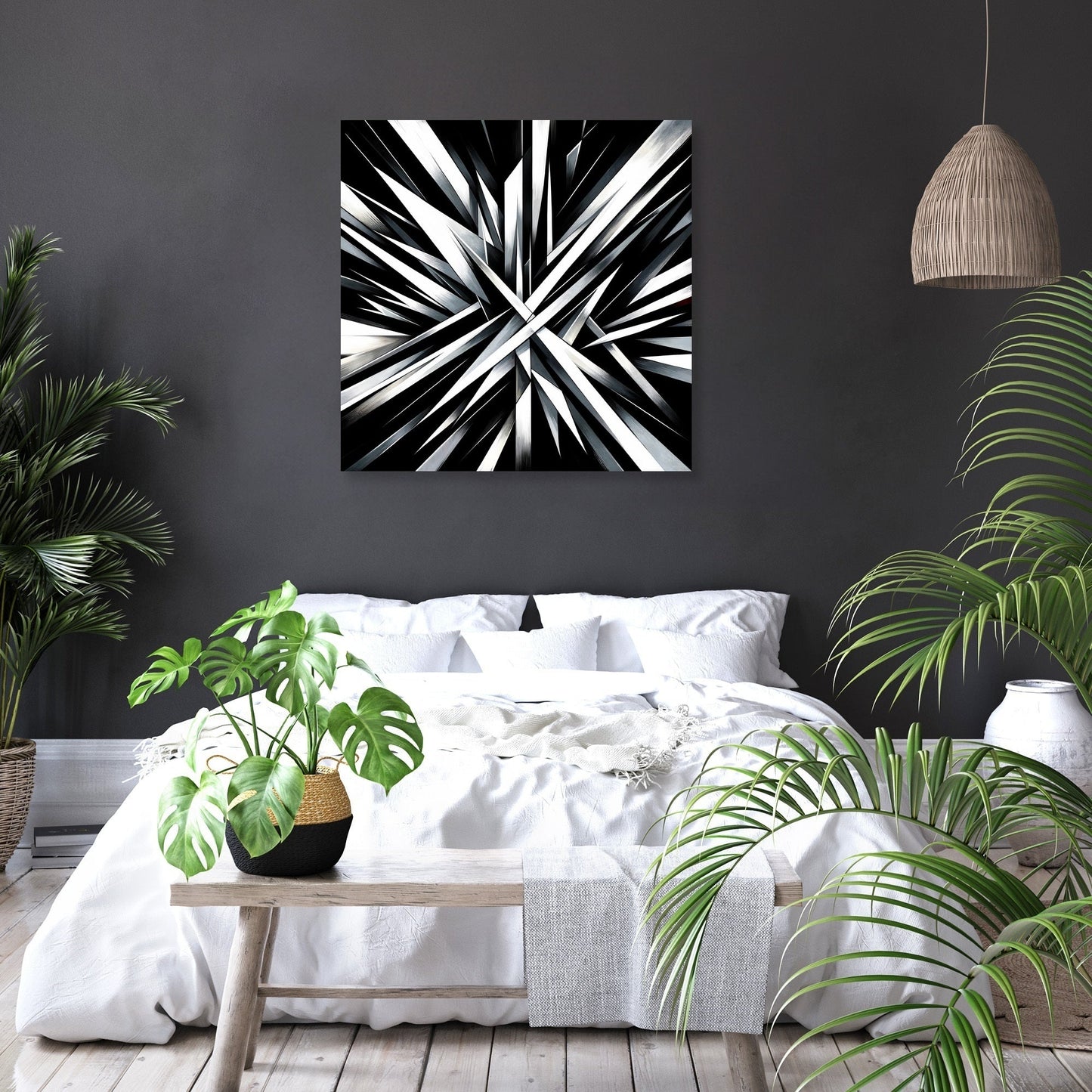 Tension Strained Canvas